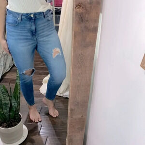 Kendall & Kylie High Rise Blue Jeans